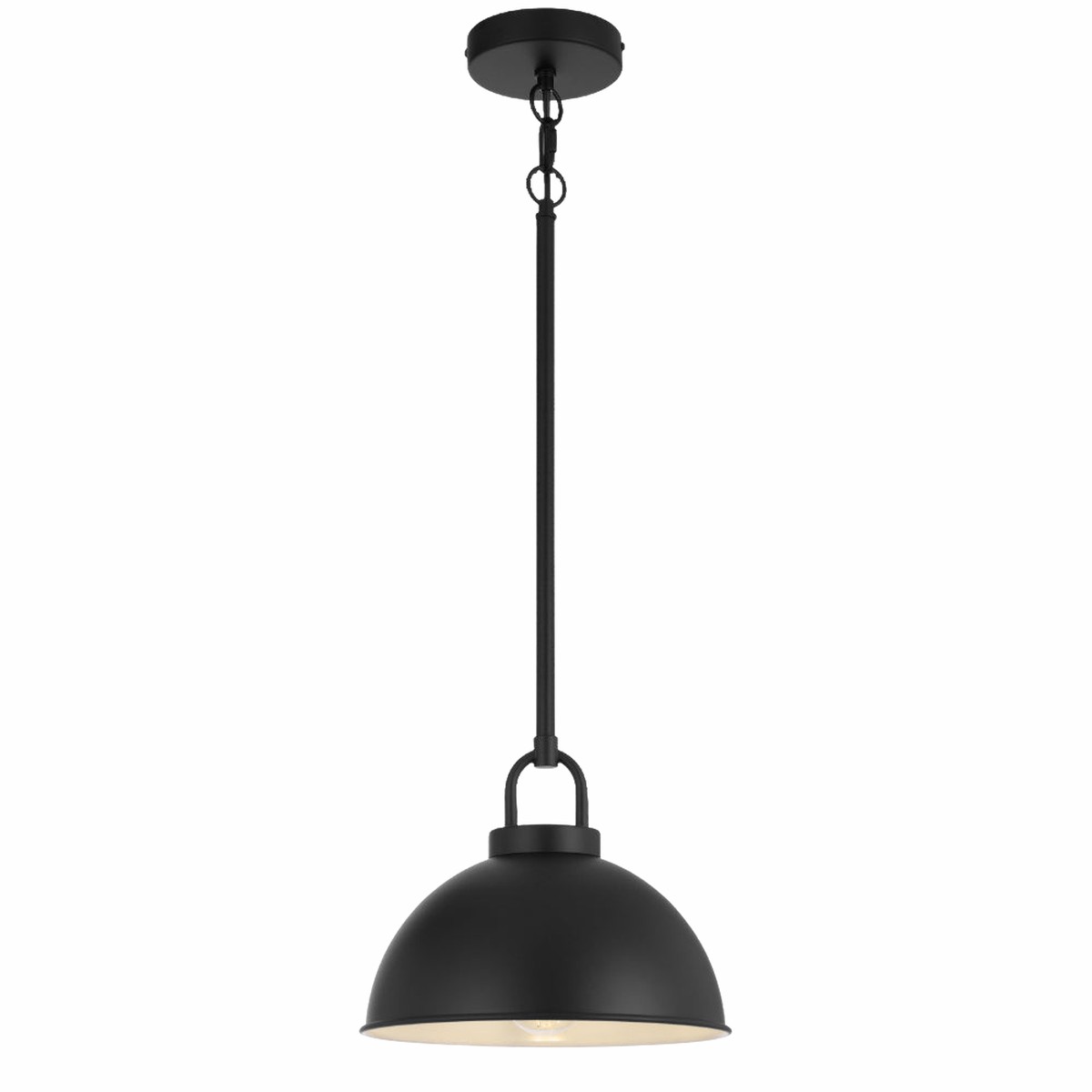 Telbix Emerson 25cm Pendant Black