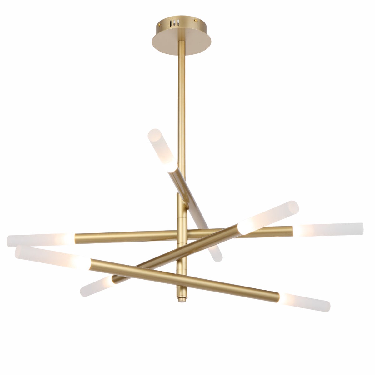 Telbix Pinta 8 Light Pendant Gold