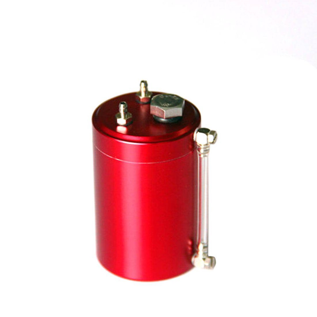 55ml Metal Double Nozzles Mini Oil Tank Fuel Container for Engine Model RC Cars Boats