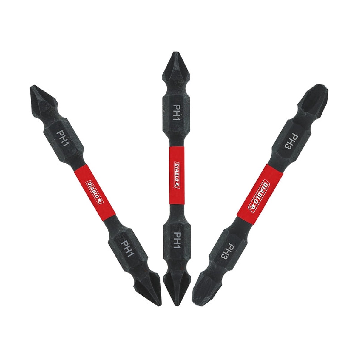 Diablo DDEPHV25-S3 Insert Bit Set 3-Piece
