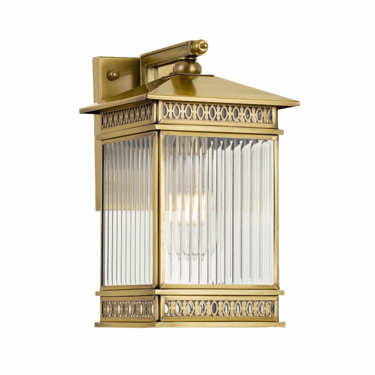 Telbix Avera 15 Exterior Wall Light Brass