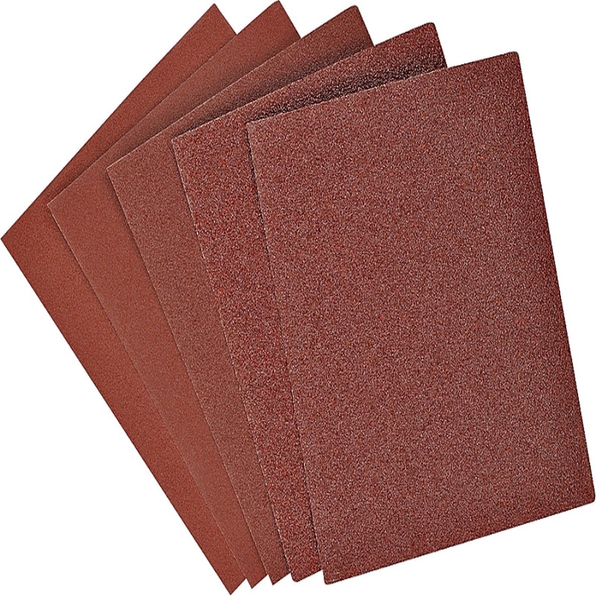 BlackDecker 74-606 Sandpaper 4-12 in W 5-12 in L Aluminum Oxide Abrasive Pack of 5