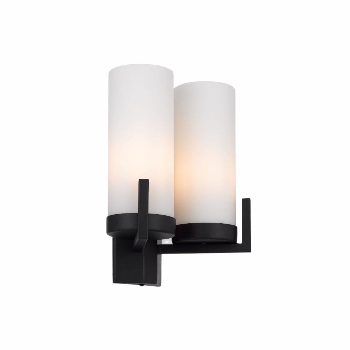 Telbix Eamon 2 Lights Wall Light Black