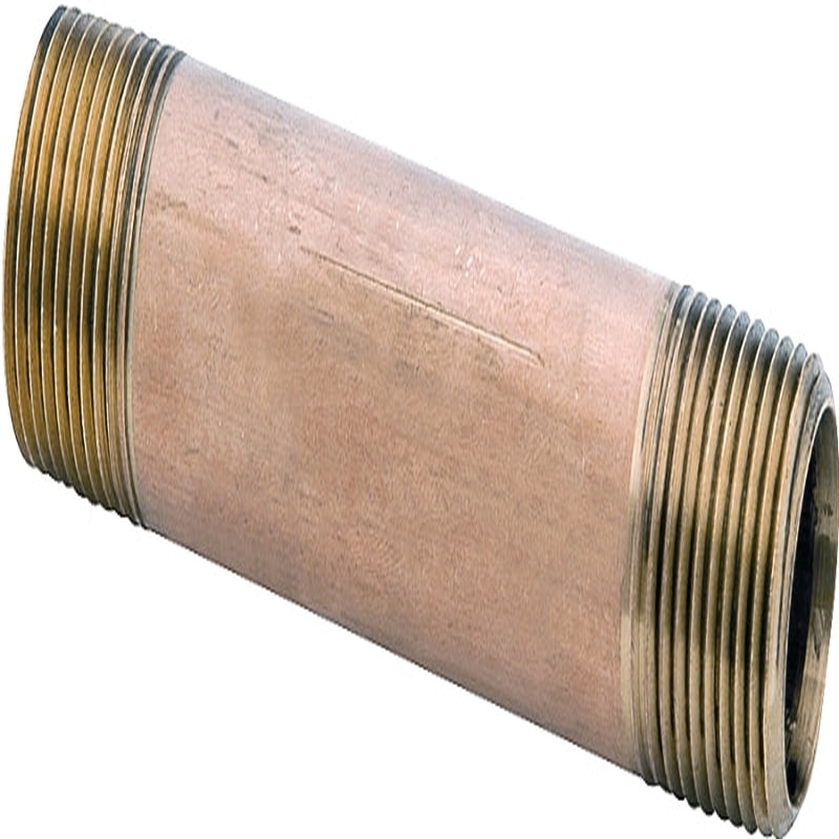 Anderson Metals 38300-0420 Pipe Nipple 14 in NPT Brass 870 psi Pressure 2 in L