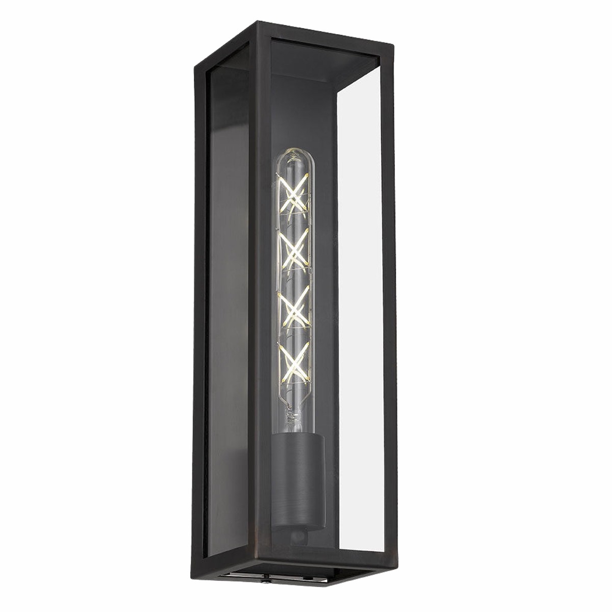 Telbix Arzano 35 Solid Brass Wall Light Black
