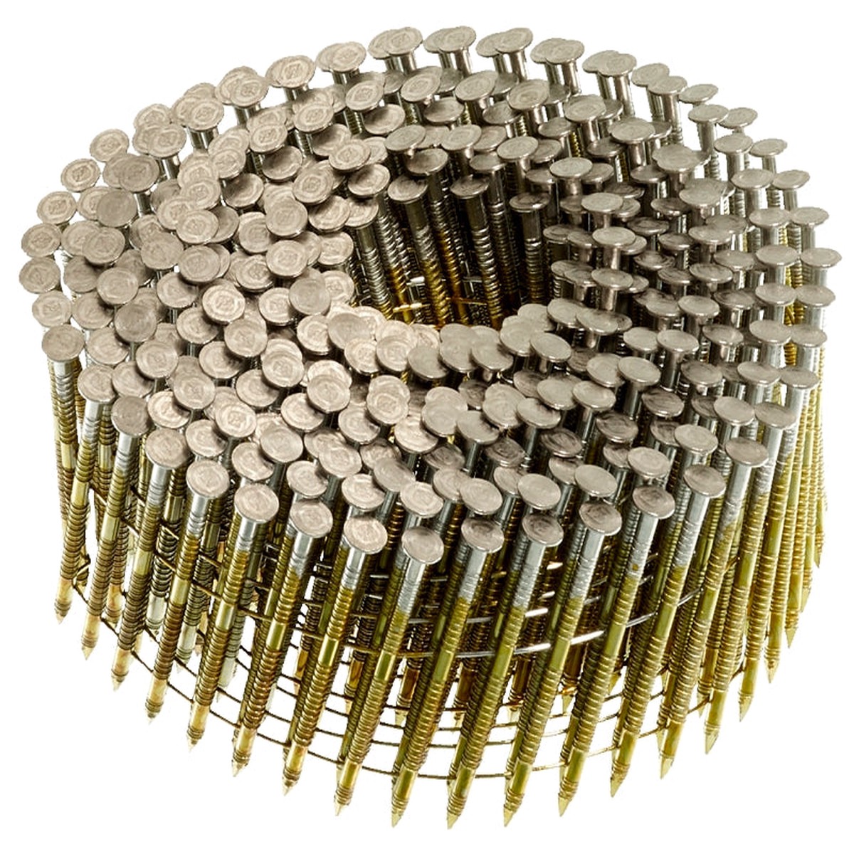 Senco EL19AGBH Nail 1-34 in L 304 Stainless Steel Sencote Full Round Head Ring Shank