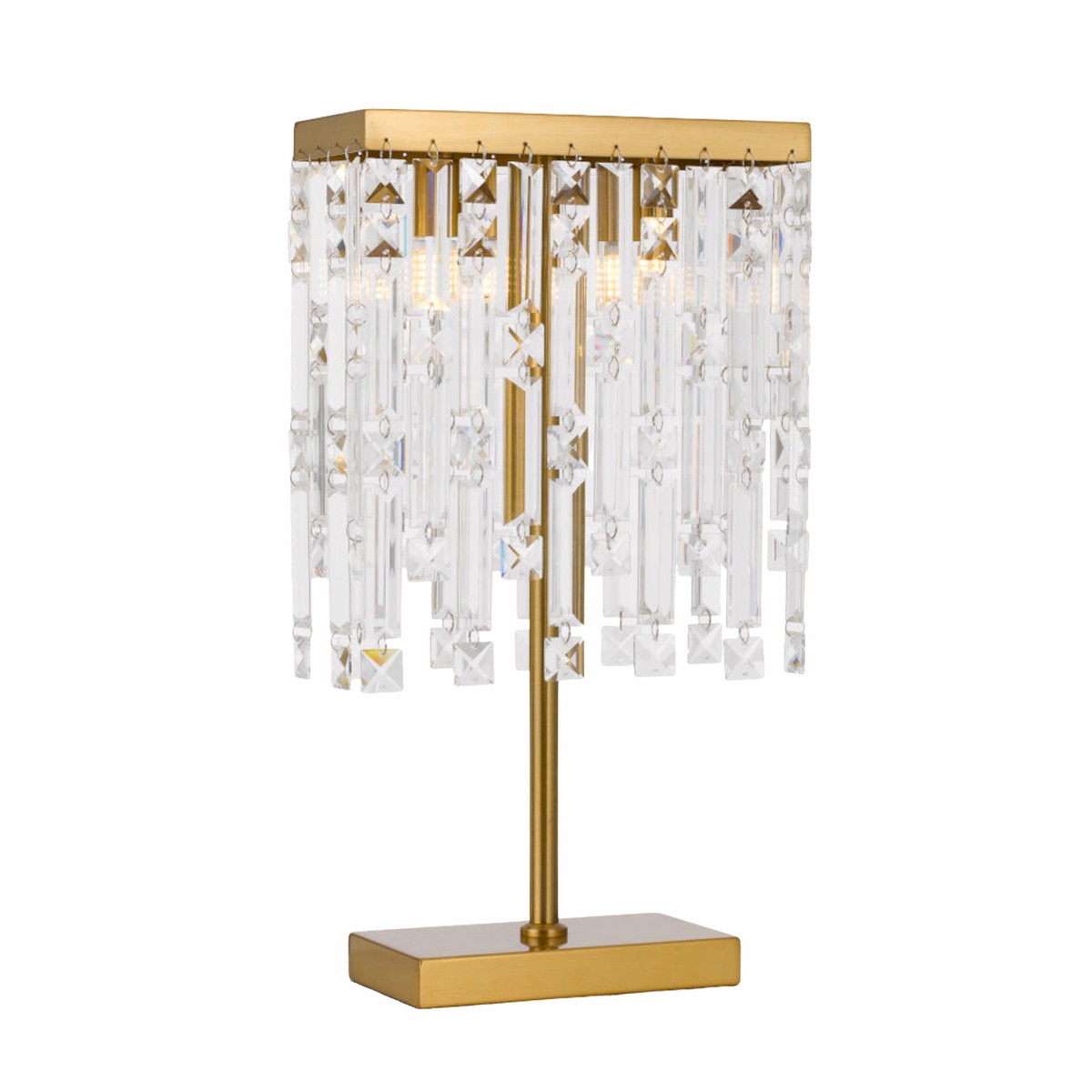 Telbix Cerone 2 Lights Table Lamp Gold